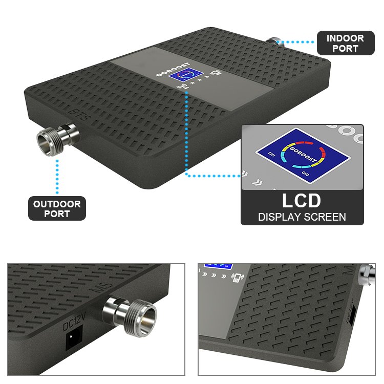 LTE1800 2100 MHz 3G 4G repeater Megafon Beeline (VEON) MTS Tele2/Rostelecom Yota celular booster B1 B3 Network LTE Amplifier